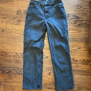 Hollister Men's Dark Gray Straight Jeans